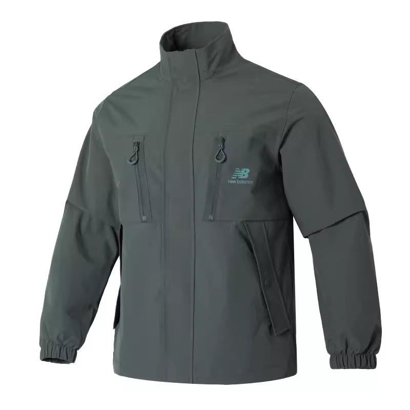 New Balance NBX Homehub Windproof Fleece Jacket Men’s Dark Gray AMJ33374-MNU