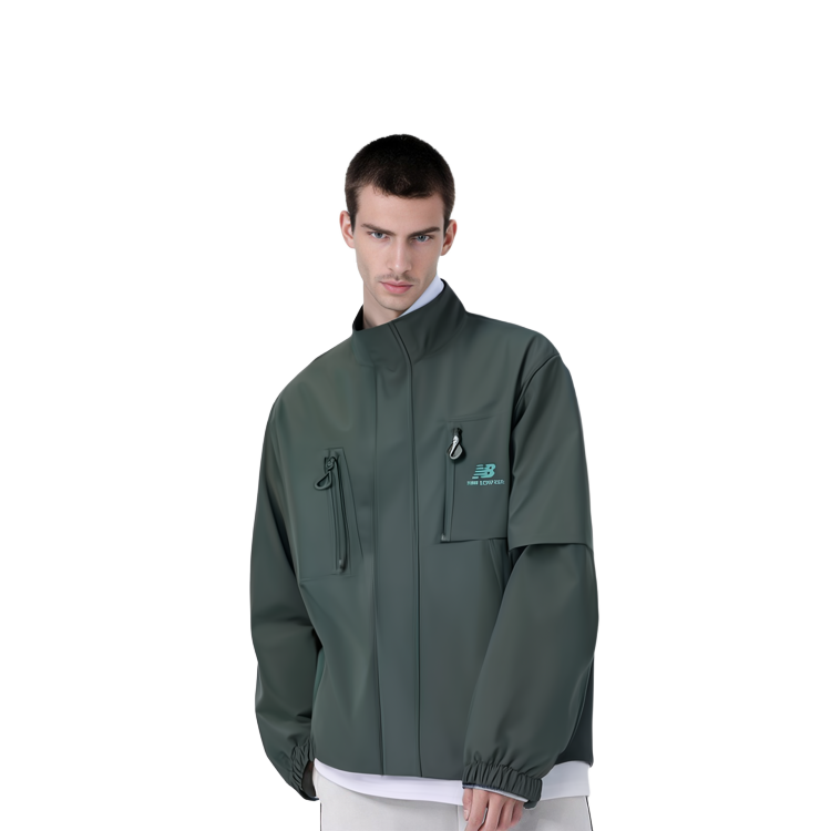 New Balance NBX Homehub Windproof Fleece Jacket Men’s Dark Gray AMJ33374-MNU 圖 11