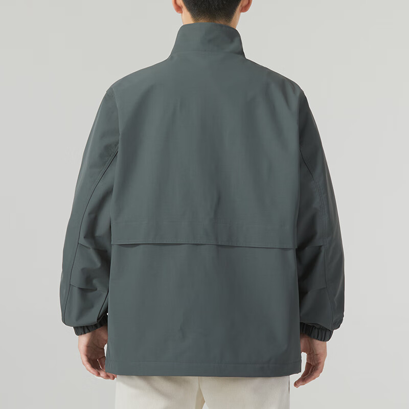 New Balance NBX Homehub Windproof Fleece Jacket Men’s Dark Gray AMJ33374-MNU 圖 4