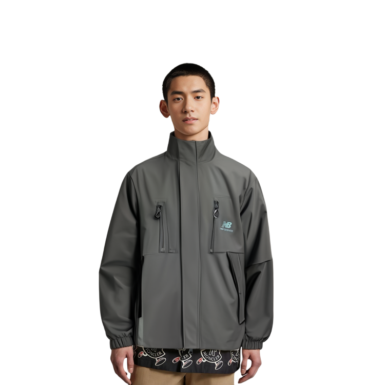 New Balance NBX Homehub Windproof Fleece Jacket Men’s Dark Gray AMJ33374-MNU 圖 9