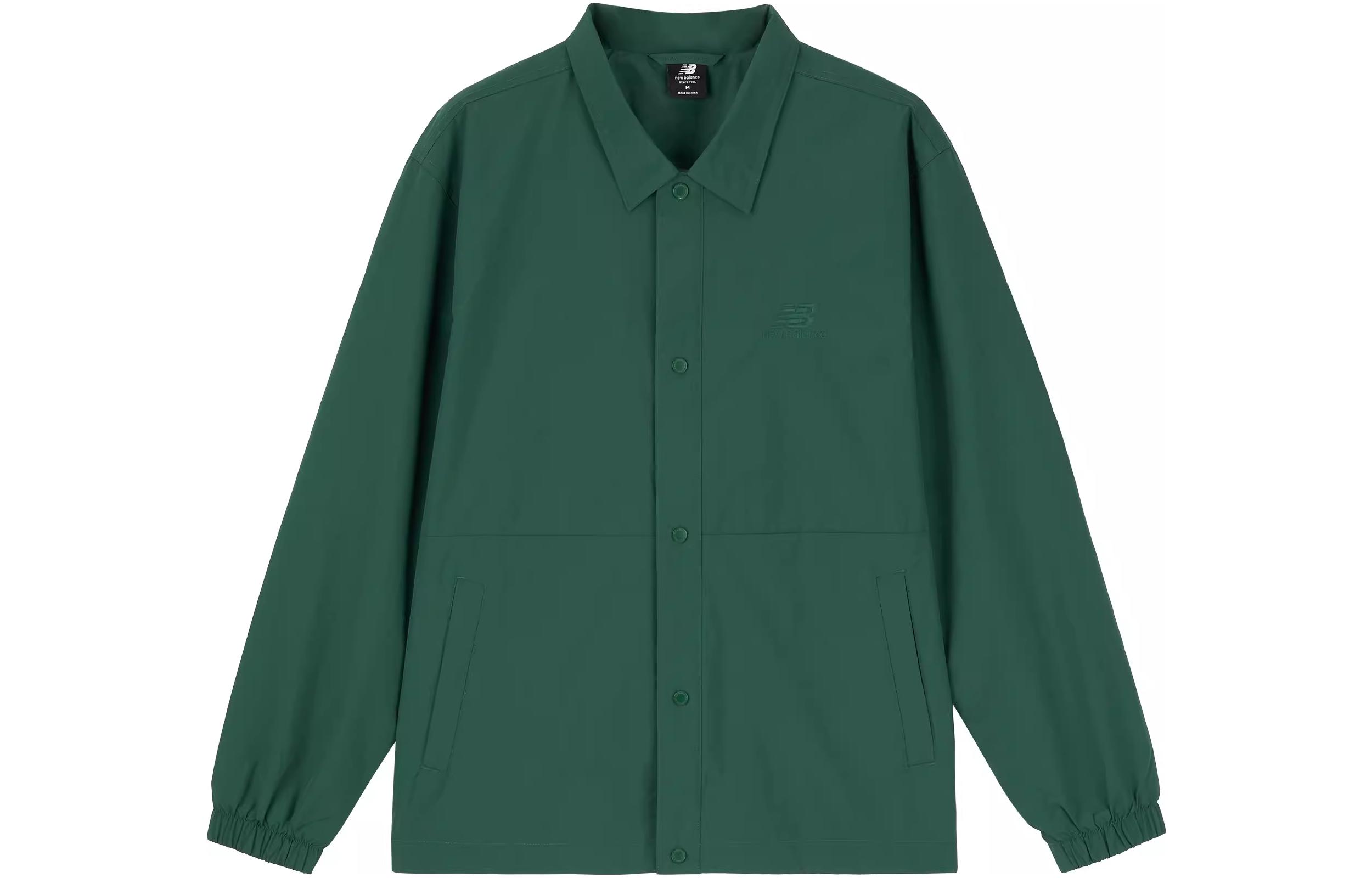 New Balance NBX Urban Remix Vintage Long-Sleeve Jacket with Collar AMJ33360-NWG