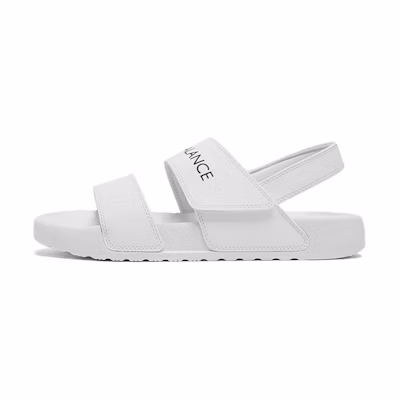 NB NCLAY Series Stylish Sports Unisex White Sandals