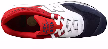 Lookbook New Balance NB 997H 防滑耐磨 低筒 跑步鞋 男女皆宜 紅白藍