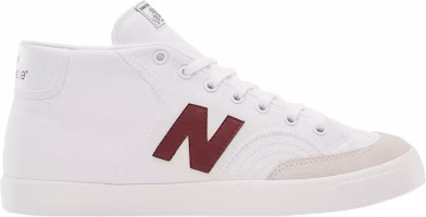 New Balance Numeric 213 Mid 'White Burgundy' NM213BBO New Balance Numeric 213 Mid 'White Burgundy' NM213BBO