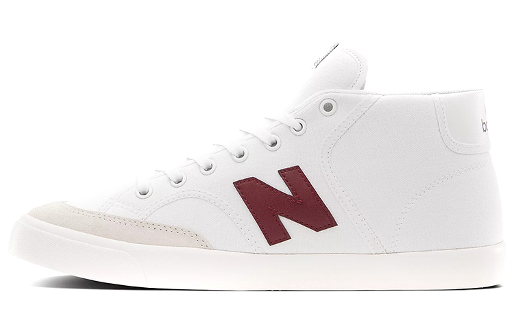 New Balance Numeric 213 Mid 'White Burgundy' NM213BBO