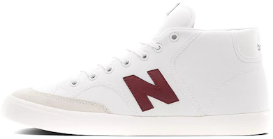 New Balance Numeric 213 Mid 'White Burgundy' NM213BBO New Balance Numeric 213 Mid 'White Burgundy' NM213BBO
