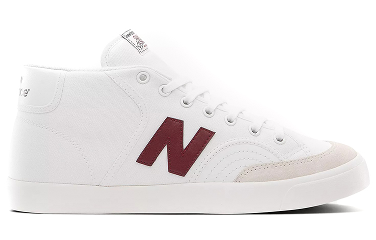 Order New Balance Numeric 213 Mid ''Wit Burgundy'' NM213BBO