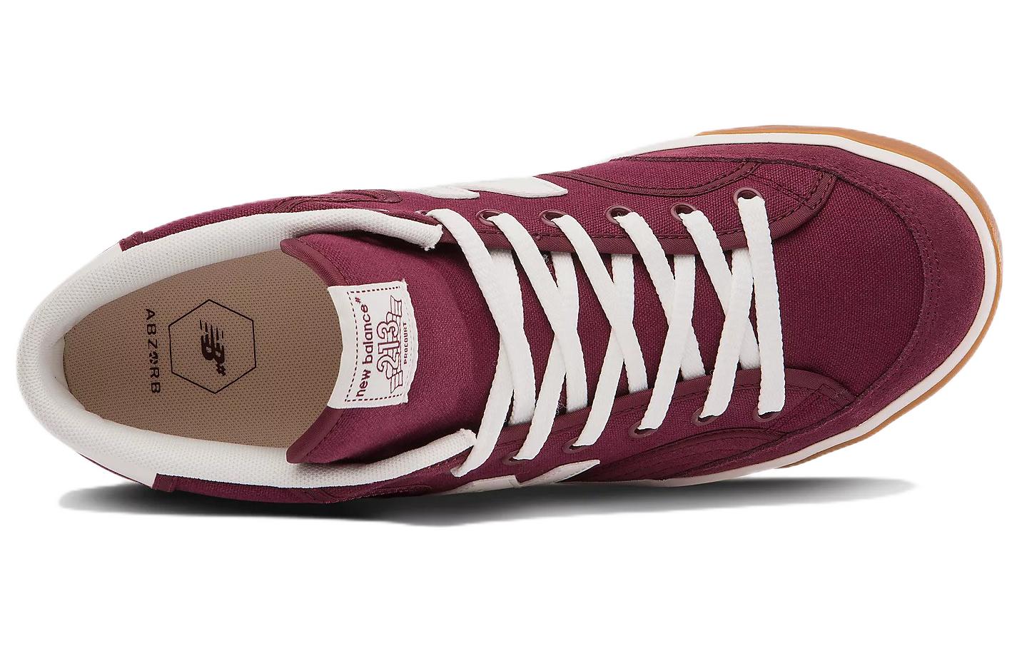 Shop New Balance Numeric 213 Pro Court ''Bordeaux Gum'' NM213AGN