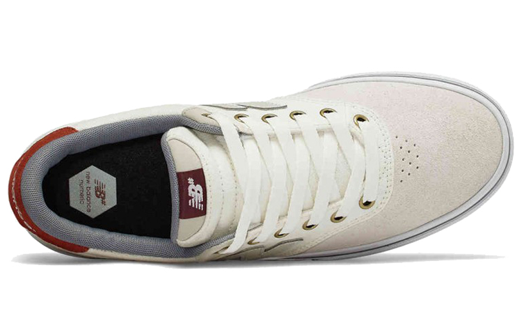 Lookbook 新百伦數字系列255 透氣輕便耐磨 低筒休閒滑板鞋 米色