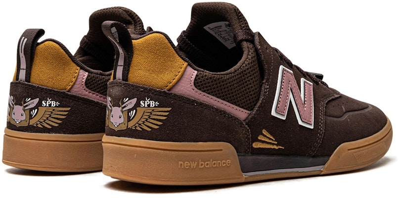 New Balance Numeric 288 'Brown Pink' NM288SBP Shop New Balance Numeric 288 'Brown Pink' NM288SBP