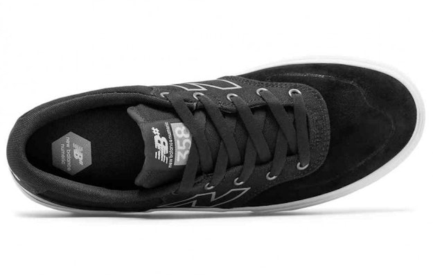 New Balance Numeric 358 'Black White' NM358LTB Lookbook New Balance Numeric 358 'Black White' NM358LTB