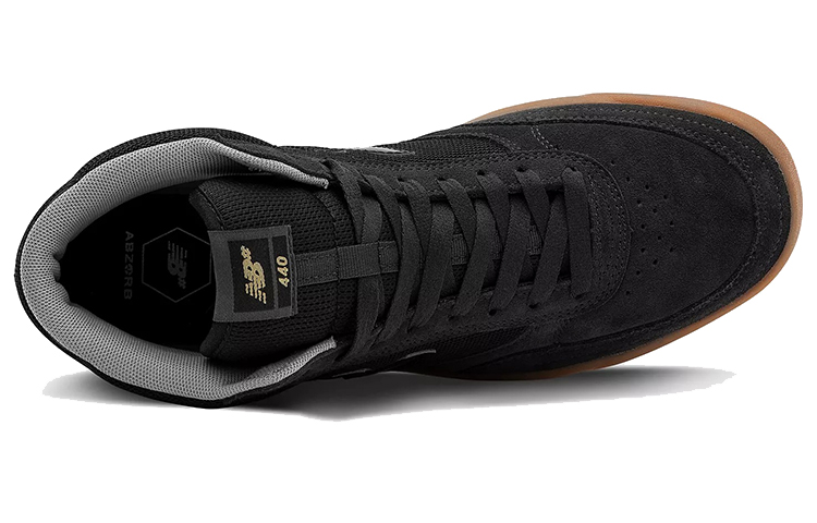 Lookbook New Balance Numeric 440 High 'Negro Gum' NM440HPB