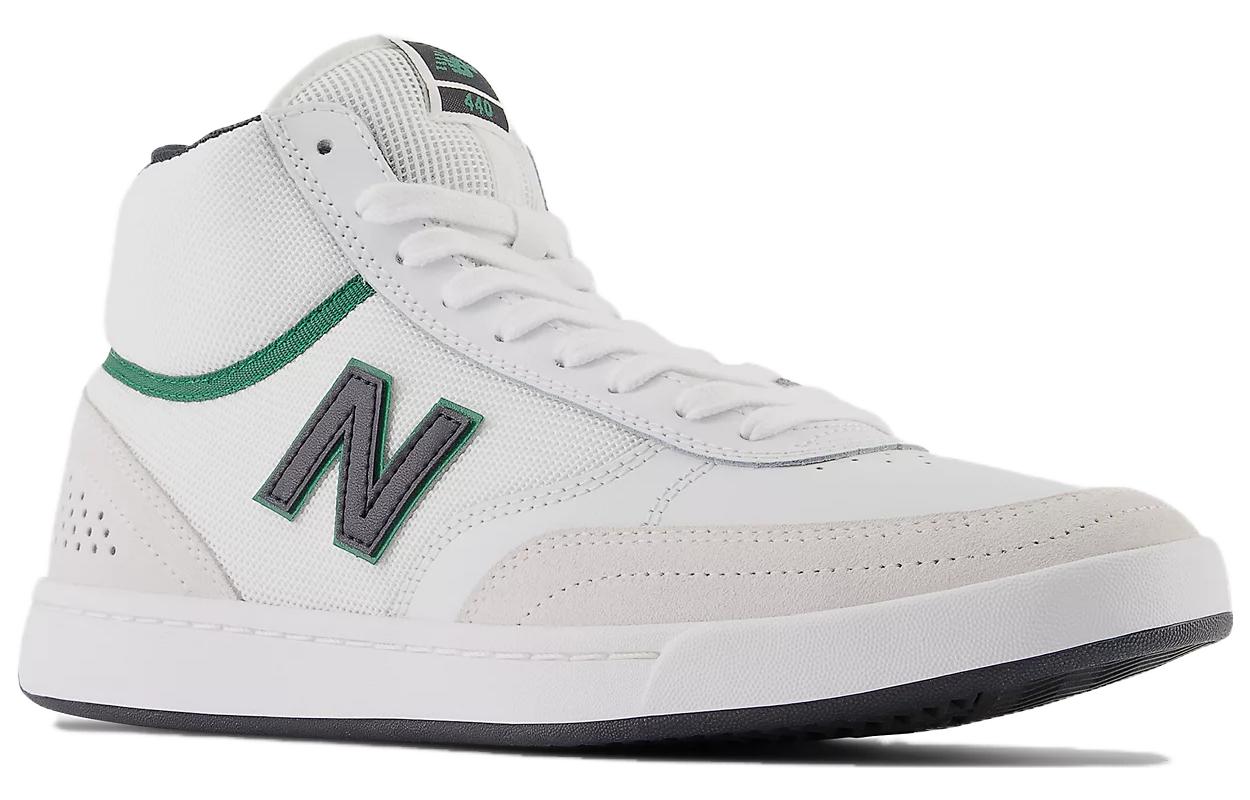 Lookbook New Balance Numeric 440 High 'Putih Hitam Hijau' NM440HWC