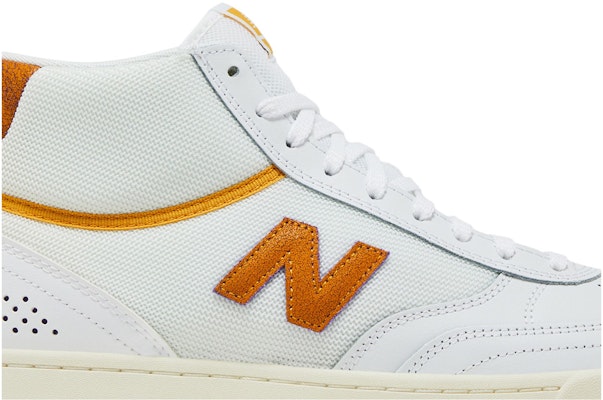 New Balance Numeric 440 High 'White Yellow' NM440HJR Order New Balance Numeric 440 High 'White Yellow' NM440HJR