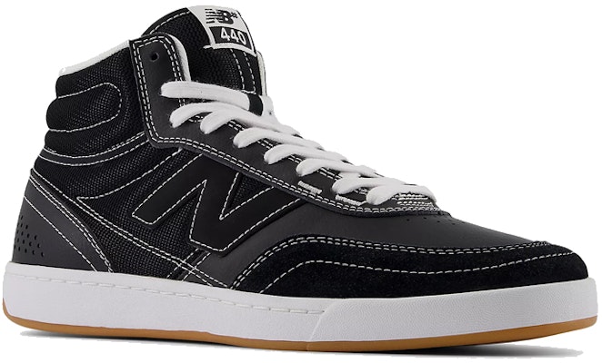 New Balance Numeric 440 防滑耐磨 中筒 滑板鞋 男女皆宜 黑色 Lookbook New Balance Numeric 440 防滑耐磨 中筒 滑板鞋 男女皆宜 黑色