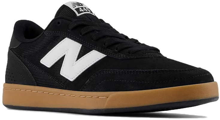 New Balance Numeric 440 V2 舒適簡約 減震耐磨 低幫 板鞋 男款 黑色 Lookbook New Balance Numeric 440 V2 舒適簡約 減震耐磨 低幫 板鞋 男款 黑色