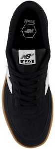 New Balance Numeric 440 V2 舒適簡約 減震耐磨 低幫 板鞋 男款 黑色 Shop New Balance Numeric 440 V2 舒適簡約 減震耐磨 低幫 板鞋 男款 黑色