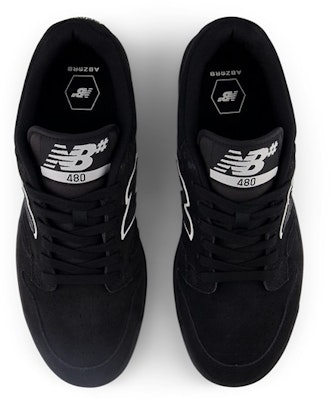 New Balance Numeric 480 'Black White' NM480SBW-D Lookbook New Balance Numeric 480 'Black White' NM480SBW-D