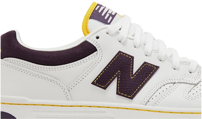New Balance NB Numeric 系列 480 防滑減震耐磨輕便 低幫 板鞋 男女同款 白紫 Order New Balance NB Numeric 系列 480 防滑減震耐磨輕便 低幫 板鞋 男女同款 白紫