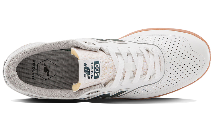 Lookbook New Balance NM508系列 透氣輕便 低筒休閒板鞋 白色