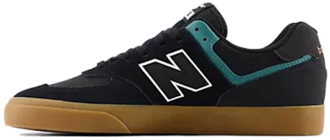 New Balance Numeric 574 Vulc 'Black Teal Gum' NM574VBG New Balance Numeric 574 Vulc 'Black Teal Gum' NM574VBG