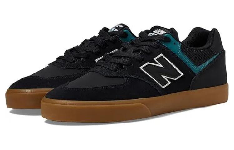 Lookbook New Balance Numeric 574 Vulc ''Schwarz Teal Gum'' NM574VBG