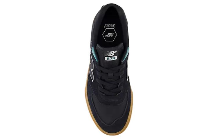 Shop New Balance Numeric 574 Vulc ''Schwarz Teal Gum'' NM574VBG