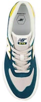 New Balance NB 574 防滑耐磨 低幫 板鞋 男女同款 藍黃 Lookbook New Balance NB 574 防滑耐磨 低幫 板鞋 男女同款 藍黃