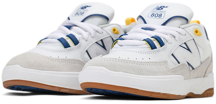 New Balance Numeric Tiago Lemos 808 'Putih Biru' NM808WBY Lookbook New Balance Numeric Tiago Lemos 808 'Putih Biru' NM808WBY