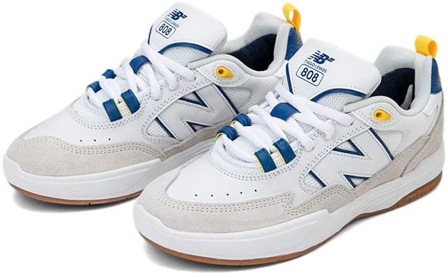 New Balance Numeric Tiago Lemos 808 'Putih Biru' NM808WBY Shop New Balance Numeric Tiago Lemos 808 'Putih Biru' NM808WBY