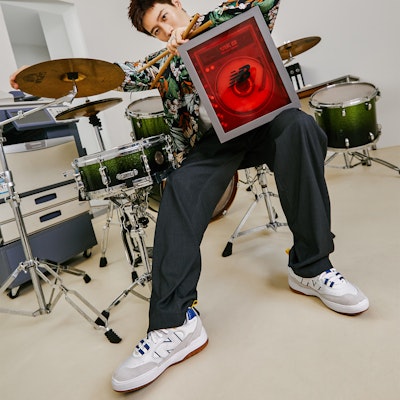 New Balance Numeric Tiago Lemos 808 'Putih Biru' NM808WBY Cheap New Balance Numeric Tiago Lemos 808 'Putih Biru' NM808WBY