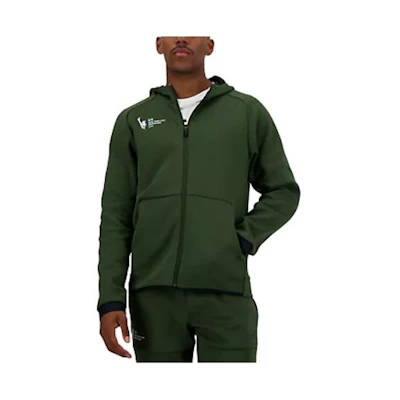 New Balance NYC Marathon RW Tech Fleece Full Zip Hoodie Jacket Green Men MJ33178M-KOU