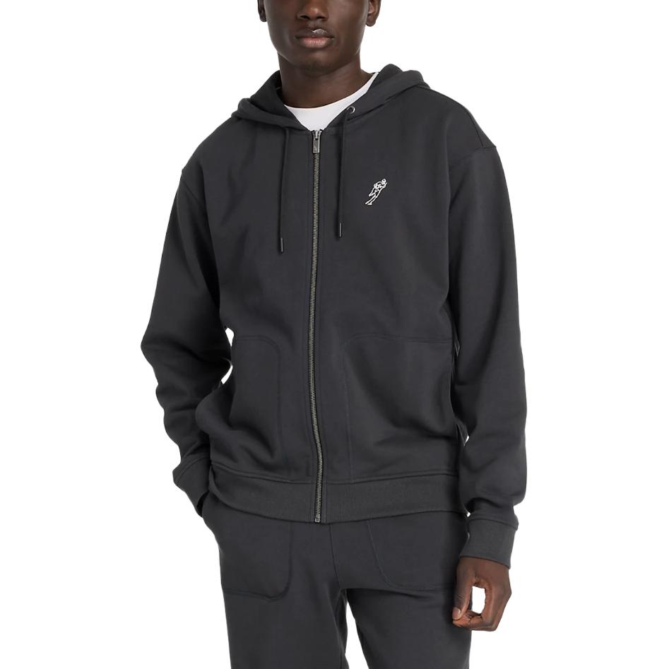 New Balance Ohtani French Terry Zip Hoodie Jacket Dark Gray MT43737-PHM