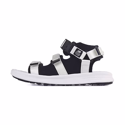 NB Open Toe Flat Heel Sports Unisex White Sandals
