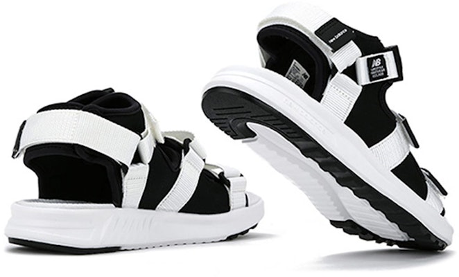 New Balance Open Toe Flat Heel Sports Unisex White Sandals SD750BW Lookbook New Balance Open Toe Flat Heel Sports Unisex White Sandals SD750BW