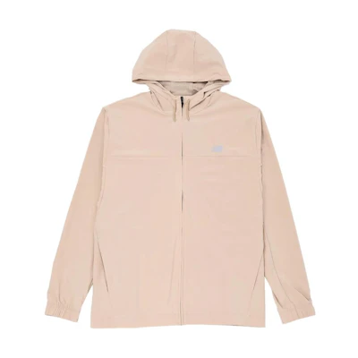 New Balance Outdoor Casual Unisex Beige Hoodie Jacket with Logo MJ41018-SOT