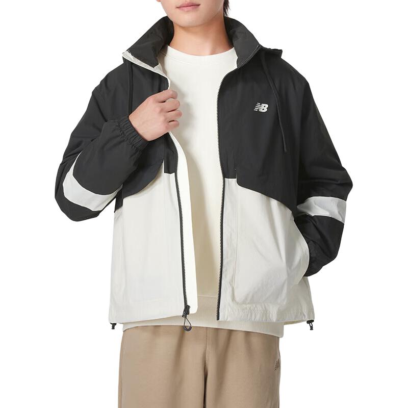 New Balance Outdoor Casual Windproof Jacket Unisex - Black. AMJ43314-ACK