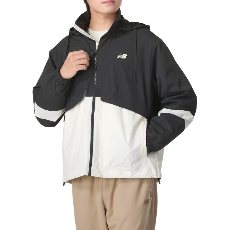 Shop New Balance Outdoor Casual Windproof Jacket Unisex - Black. AMJ43314-ACK