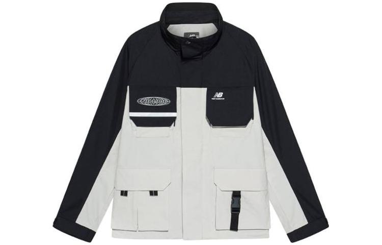 Order New Balance 戶外多口袋拼色休閒長袖外套 NAA3N011-BEI