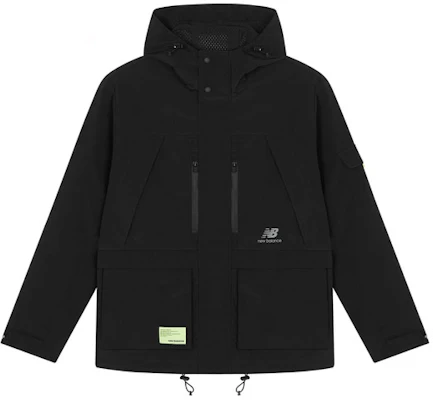 New Balance 户外多口袋连帽夹克 黑色 AMJ21356-BK Buy New Balance 户外多口袋连帽夹克 黑色 AMJ21356-BK