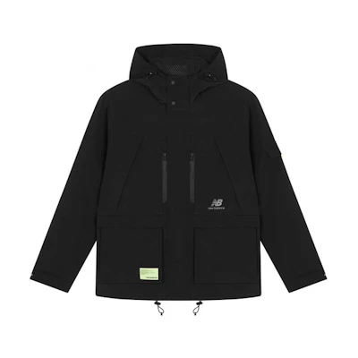 New Balance Outdoor Multi-Pocket Hooded Jacket Black AMJ21356-BK