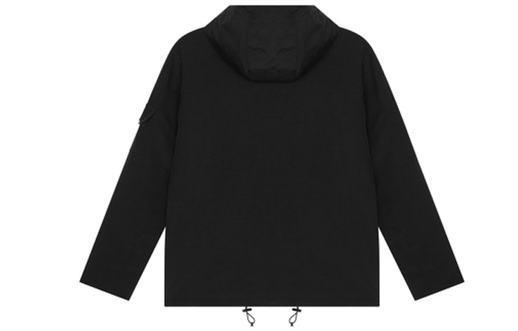 Lookbook New Balance 户外多口袋连帽夹克 黑色 AMJ21356-BK