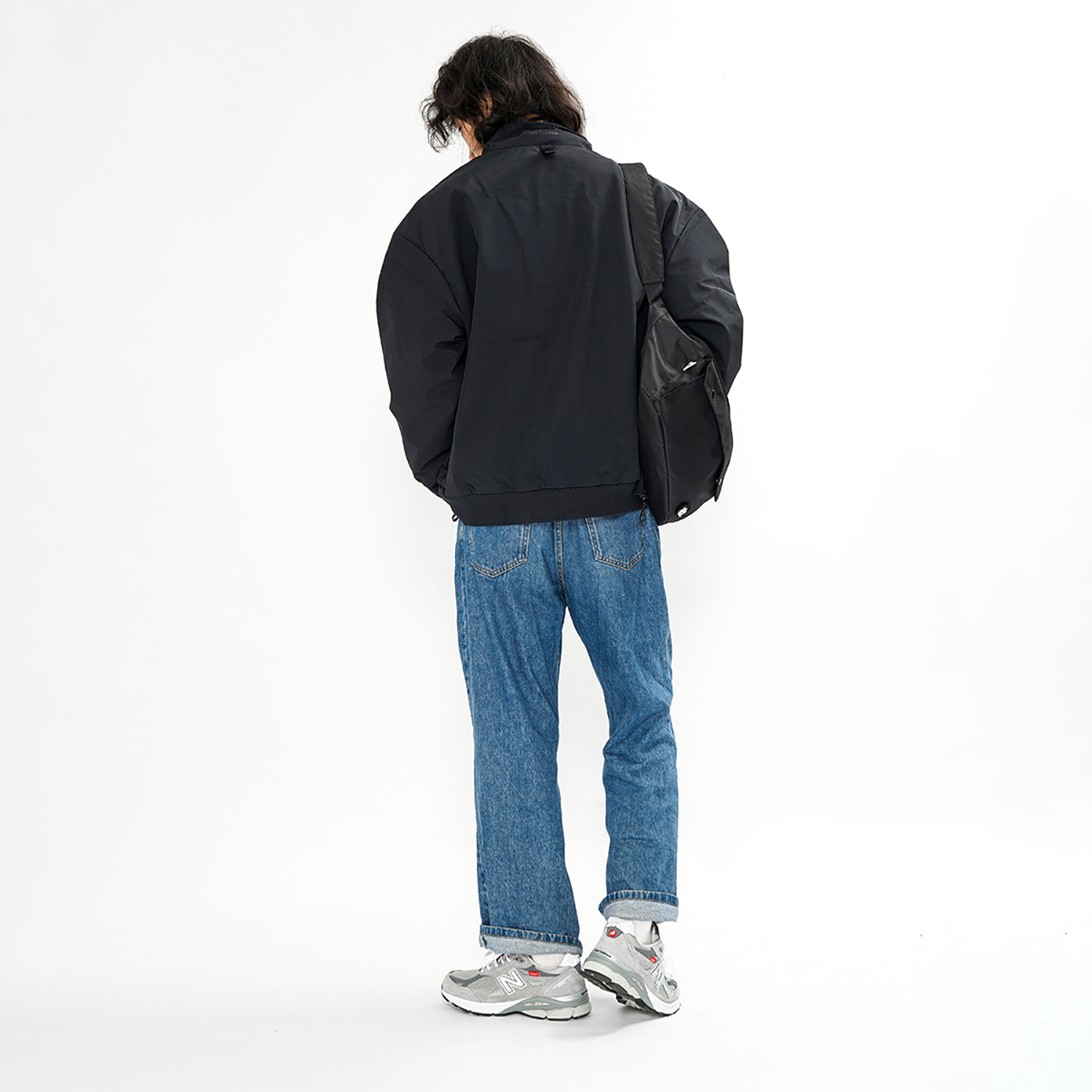 New Balance Outdoor Multi-Pocket Windproof Logo Jacket Unisex Black AMJ13384-BK 圖 5