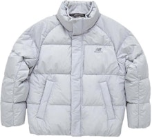 New Balance Outdoor Sport Zip-Up Puffer Jacket Unisex Light Grey. NBNPB41013-LG New Balance Outdoor Sport Zip-Up Puffer Jacket Unisex Light Grey. NBNPB41013-LG