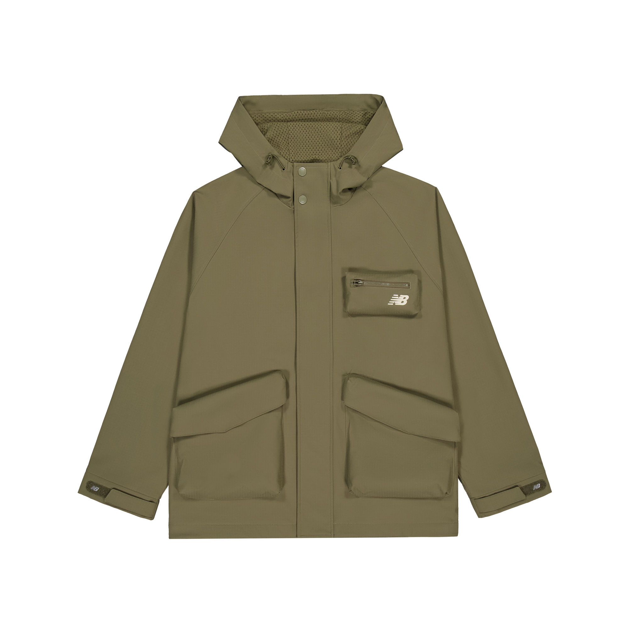 New Balance Outdoor Utility Hooded Woven Jacket Green Unisex Casual Functional Coat AMJ43309-DRC