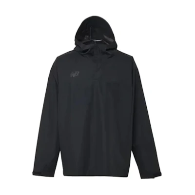 New Balance Oversized Logo Hoodie Pullover Black AMT35279-BK