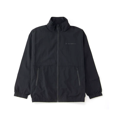 New Balance Packable Solid Black Hooded Loose-Fit Jacket AMJ45001-BK
