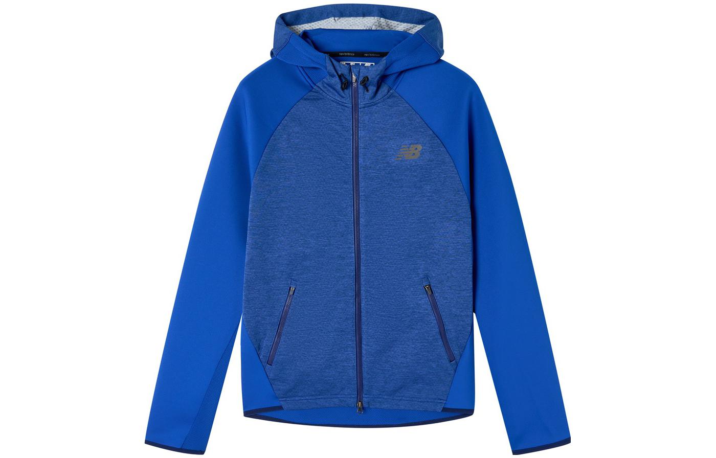 New Balance Phantom Power Knit Hoodie Jacket Blue Casual Sportswear AMJ73025-TRY