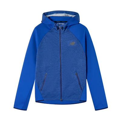 New Balance Phantom Power Knit Hoodie Jacket Blue Casual Sportswear AMJ73025-TRY