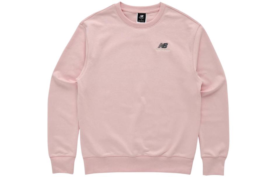 New Balance Pink Logo Embroidered Crewneck Sweatshirt NBNCC26103-26